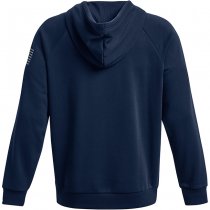 Under Armour Freedom Rival Fleece Big Flag Logo Hoodie - Academy - 2XL