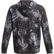Under Armour Freedom Rival Fleece Amp Hoodie - Jet Grey - L