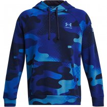 Under Armour Freedom Rival Fleece Amp Hoodie - Team Royal / Viral Blue - 3XL