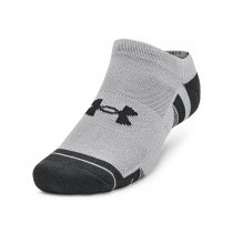 Under Armour Performance Tech 3-Pack No Show Socks - Mod Grey Under Armour Performance Tech 3-Pack No Show Socks - Mod Grey