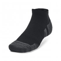 Under Armour Performance Tech 3-Pack Low Cut Socks - Black / Grey Under Armour Performance Tech 3-Pack Low Cut Socks - Black / Grey