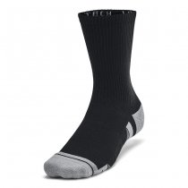 Under Armour Performance Tech 3-Pack Crew Socks - Black Under Armour Performance Tech 3-Pack Crew Socks - Black