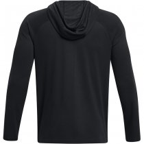 Under Armour Mens Expanse Hoodie - Black / Pitch Grey - 2XL