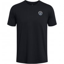 Under Armour Mens Outdoor Cube Short Sleeve - Black