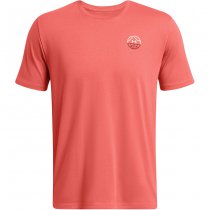 Under Armour Mens Outdoor Cube Short Sleeve - Red