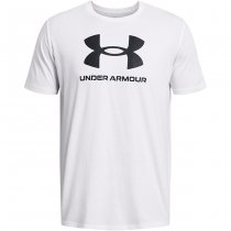 Under Armour Mens Sportstyle Logo Short Sleeve - White