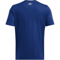 Under Armour Mens Sportstyle Logo Short Sleeve - Tech Blue / White - 2XL