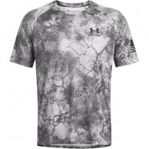 Under Armour Mens Freedom Camo T-Shirt - Mod Grey