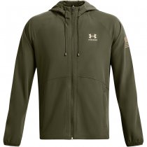 Under Armour Mens Freedom Windbreaker Jacket - Olive Under Armour Mens Freedom Windbreaker Jacket - Olive