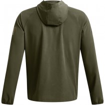Under Armour Mens Freedom Windbreaker Jacket - Marine OD Green / Federal Tan - 3XL