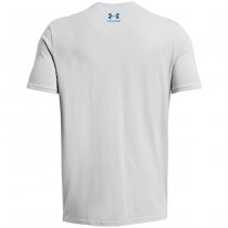 Under Armour Mens Freedom Flag Printed T-Shirt - Mod Grey - 2XL