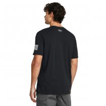 Under Armour Mens Freedom Logo T-Shirt - Black / White - 2XL