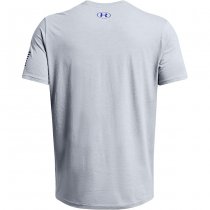 Under Armour Mens Freedom Logo T-Shirt - Royal Heather - 2XL
