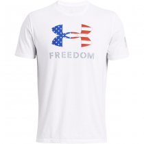 Under Armour Mens Freedom Logo T-Shirt - White