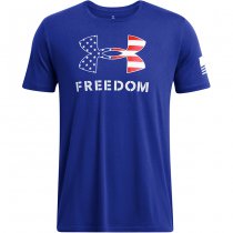 Under Armour Mens Freedom Logo T-Shirt - Mod Grey