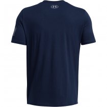 Under Armour Mens Freedom Logo T-Shirt - Academy / Steel - 2XL
