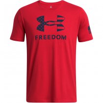 Under Armour Mens Freedom Logo T-Shirt - Red
