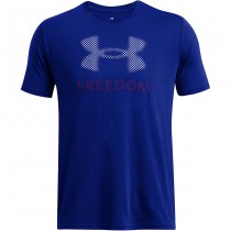 Under Armour Mens Freedom Amp T-Shirt - Royal
