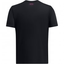 Under Armour Project Rock Payoff T-Shirt - Black / Purple Gemini - 2XL