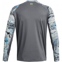 Under Armour Mens Fish Pro Camo T-Shirt - Pitch Grey - 2XL