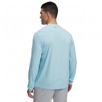 Under Armour Mens Fish Pro Freedom Long Sleeve - Stream / Ether Blue - S