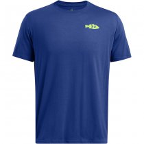 Under Armour Mens Bass Short Sleeve - Blue
