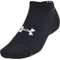 Under Armour Essential 6-Pack Low Cut Socks - Black / Grey - L