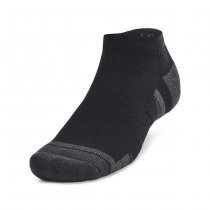 Under Armour Performance Tech 6-Pack Low Cut Socks - Black / Jet Grey - M
