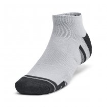 Under Armour Performance Tech 6-Pack Low Cut Socks - Mod Grey / Mod Grey - XL