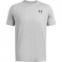 Under Armour Mens Freedom Veterans Day T-Shirt - Mod Grey