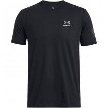 Under Armour Mens Freedom By 1775 T-Shirt - Black / Grey