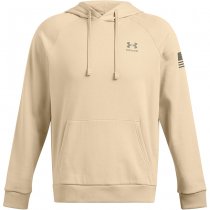 Under Armour Mens Freedom Flag Hoodie - Desert Sand / Olive - XL