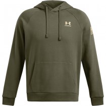 Under Armour Mens Freedom Flag Hoodie - Olive