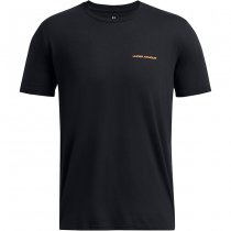 Under Armour Mens Schematic Elk Short Sleeve - Black / Grey