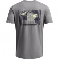 Under Armour Mens Schematic Elk Short Sleeve - Titan Grey / Anthracite - 2XL