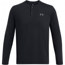 Under Armour Mens Expanse Henley - Black / Grey - M
