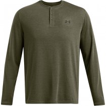 Under Armour Mens Expanse Henley - Marine OD Green / Baroque Green - 3XL