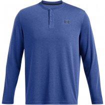 Under Armour Mens Expanse Henley - Tech Blue / Black - 3XL