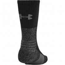 Under Armour All Weather Wool Boot Socks - Black / Anthracite / Grey - L