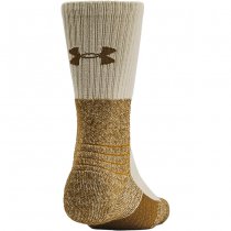 Under Armour All Weather Wool Boot Socks - Khaki Base / Coyote / Coyote - L
