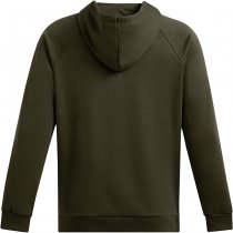 Under Armour Mens Rival Fleece Antler Hoodie - Marine OD Green - 2XL
