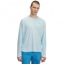 Under Armour Mens Fish Elite Long Sleeve - Stream / Ether Blue - L