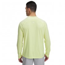 Under Armour Mens Fish Elite Long Sleeve - Sonic Yellow / White - 3XL