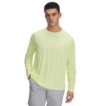 Under Armour Mens Fish Elite Long Sleeve - Sonic Yellow / White - M