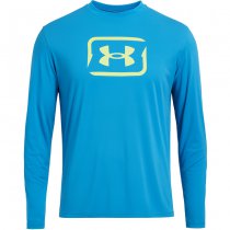 Under Armour Mens Fish Pro Chill Tackle Box Long Sleeve - Blue