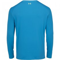 Under Armour Mens Fish Pro Chill Tackle Box Long Sleeve - Ether Blue / Sonic Yellow - L