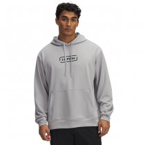 Under Armour Mens Fish Pro Terry Hoodie - Mod Grey / Black - L