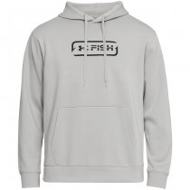 Under Armour Mens Fish Pro Terry Hoodie - Mod Grey / Black - XL