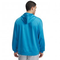 Under Armour Mens Fish Pro Terry Hoodie - Ether Blue / Halo Grey - M