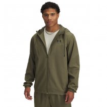 Under Armour Rival Woven Windbreaker - Marine OD Green / Black - M